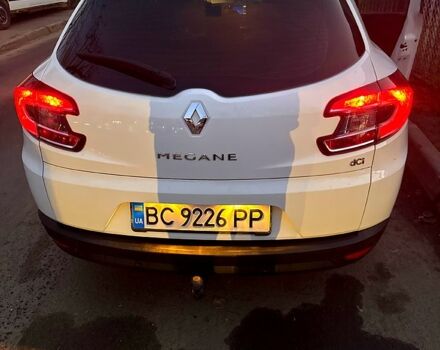 Белый Рено Меган, объемом двигателя 1.5 л и пробегом 281 тыс. км за 8500 $, фото 1 на Automoto.ua