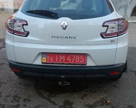 Белый Рено Меган, объемом двигателя 1.5 л и пробегом 265 тыс. км за 6900 $, фото 12 на Automoto.ua