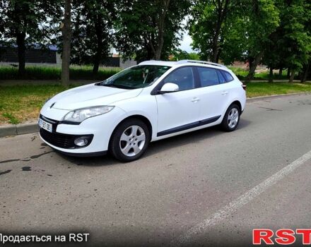 Белый Рено Меган, объемом двигателя 1.5 л и пробегом 207 тыс. км за 7900 $, фото 1 на Automoto.ua