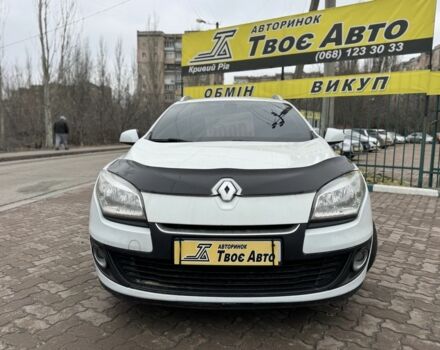 Белый Рено Меган, объемом двигателя 1.5 л и пробегом 231 тыс. км за 6650 $, фото 1 на Automoto.ua