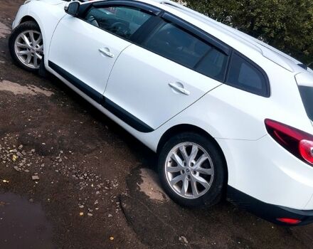 Белый Рено Меган, объемом двигателя 1.5 л и пробегом 308 тыс. км за 7200 $, фото 1 на Automoto.ua