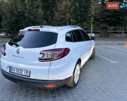 Белый Рено Меган, объемом двигателя 1.5 л и пробегом 260 тыс. км за 6999 $, фото 2 на Automoto.ua