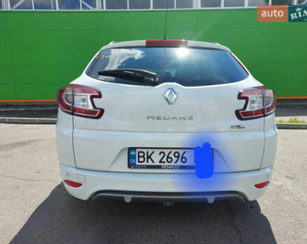 Белый Рено Меган, объемом двигателя 1.5 л и пробегом 268 тыс. км за 8700 $, фото 4 на Automoto.ua