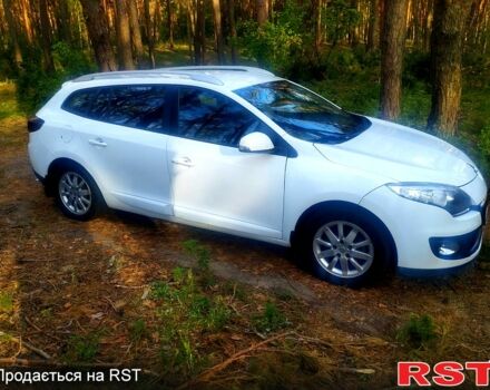 Белый Рено Меган, объемом двигателя 1.5 л и пробегом 340 тыс. км за 6300 $, фото 2 на Automoto.ua