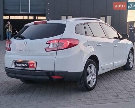 Белый Рено Меган, объемом двигателя 1.5 л и пробегом 315 тыс. км за 8990 $, фото 4 на Automoto.ua