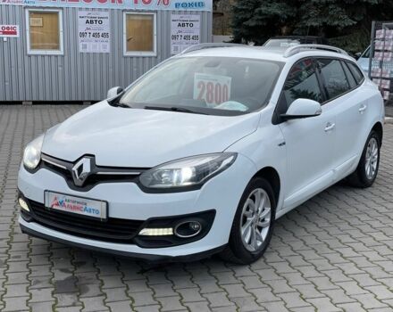 Белый Рено Меган, объемом двигателя 1.5 л и пробегом 148 тыс. км за 8999 $, фото 2 на Automoto.ua
