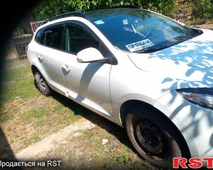 Белый Рено Меган, объемом двигателя 1.5 л и пробегом 342 тыс. км за 7500 $, фото 2 на Automoto.ua