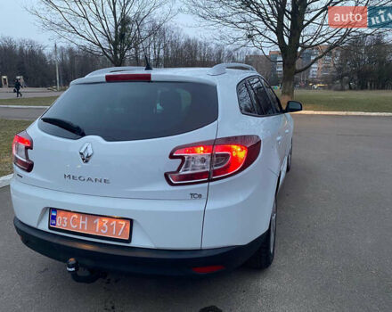 Белый Рено Меган, объемом двигателя 1.2 л и пробегом 146 тыс. км за 6600 $, фото 9 на Automoto.ua