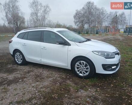 Белый Рено Меган, объемом двигателя 1.5 л и пробегом 241 тыс. км за 8599 $, фото 2 на Automoto.ua