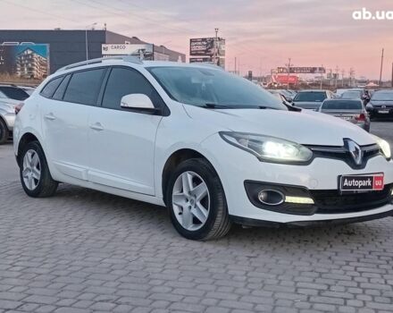 Белый Рено Меган, объемом двигателя 1.5 л и пробегом 315 тыс. км за 8990 $, фото 2 на Automoto.ua