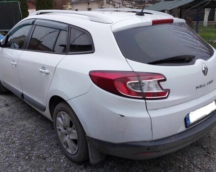 Белый Рено Меган, объемом двигателя 1.5 л и пробегом 277 тыс. км за 6700 $, фото 3 на Automoto.ua