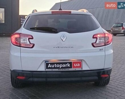 Белый Рено Меган, объемом двигателя 1.5 л и пробегом 315 тыс. км за 8990 $, фото 5 на Automoto.ua
