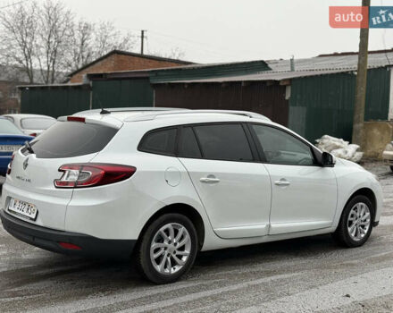 Белый Рено Меган, объемом двигателя 1.6 л и пробегом 153 тыс. км за 9300 $, фото 10 на Automoto.ua