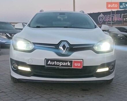 Белый Рено Меган, объемом двигателя 1.5 л и пробегом 315 тыс. км за 8990 $, фото 1 на Automoto.ua