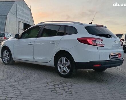Белый Рено Меган, объемом двигателя 1.5 л и пробегом 315 тыс. км за 8990 $, фото 4 на Automoto.ua