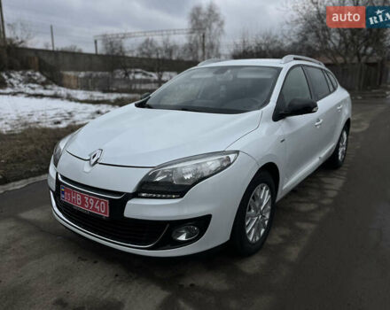 Белый Рено Меган, объемом двигателя 1.5 л и пробегом 238 тыс. км за 9000 $, фото 3 на Automoto.ua