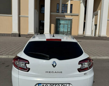 Белый Рено Меган, объемом двигателя 1.5 л и пробегом 234 тыс. км за 7600 $, фото 9 на Automoto.ua