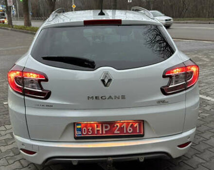 Белый Рено Меган, объемом двигателя 1.5 л и пробегом 241 тыс. км за 10200 $, фото 10 на Automoto.ua