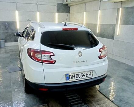 Белый Рено Меган, объемом двигателя 1.5 л и пробегом 244 тыс. км за 7500 $, фото 5 на Automoto.ua