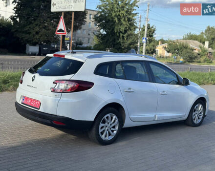 Белый Рено Меган, объемом двигателя 1.5 л и пробегом 260 тыс. км за 7550 $, фото 9 на Automoto.ua
