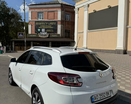 Белый Рено Меган, объемом двигателя 1.5 л и пробегом 234 тыс. км за 7600 $, фото 11 на Automoto.ua