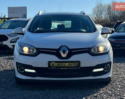 Белый Рено Меган, объемом двигателя 1.5 л и пробегом 206 тыс. км за 8500 $, фото 1 на Automoto.ua