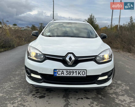 Белый Рено Меган, объемом двигателя 1.6 л и пробегом 217 тыс. км за 8750 $, фото 1 на Automoto.ua