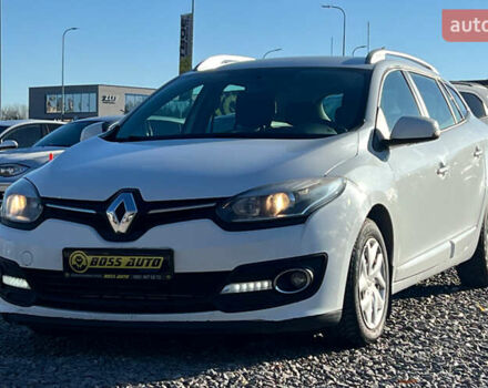 Белый Рено Меган, объемом двигателя 1.5 л и пробегом 206 тыс. км за 8500 $, фото 2 на Automoto.ua