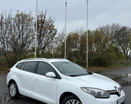 Белый Рено Меган, объемом двигателя 1.5 л и пробегом 242 тыс. км за 8700 $, фото 2 на Automoto.ua