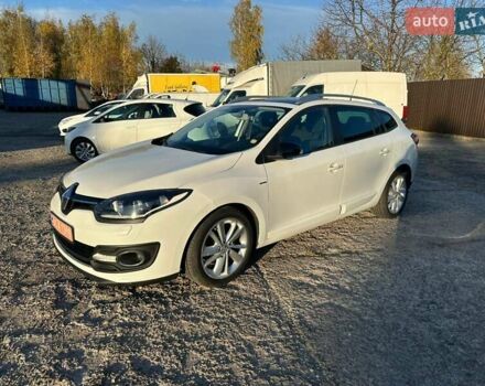 Рено Меган 2014 в Нововолынск на Automoto.ua Белый Рено Меган, объемом двигателя 1.5 л и пробегом 244 тыс. км за 9700 $, фото 2 на Automoto.ua