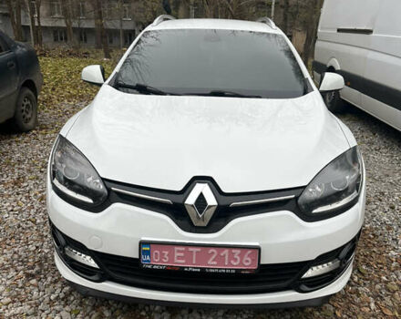 Белый Рено Меган, объемом двигателя 1.5 л и пробегом 245 тыс. км за 8500 $, фото 1 на Automoto.ua