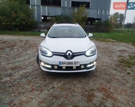 Белый Рено Меган, объемом двигателя 1.5 л и пробегом 263 тыс. км за 8200 $, фото 8 на Automoto.ua