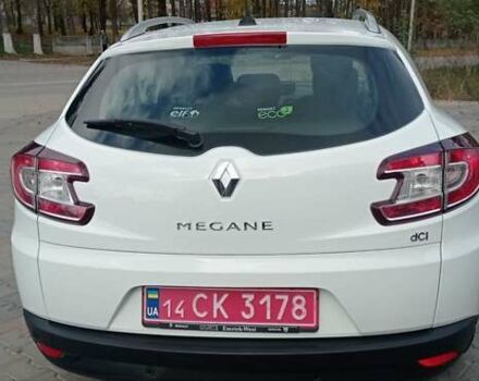 Рено Меган 2014 в Виннице на Automoto.ua Белый Рено Меган, объемом двигателя 1.5 л и пробегом 202 тыс. км за 10600 $, фото 1 на Automoto.ua