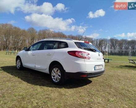 Белый Рено Меган, объемом двигателя 1.5 л и пробегом 208 тыс. км за 8900 $, фото 2 на Automoto.ua