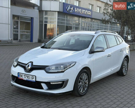 Белый Рено Меган, объемом двигателя 1.5 л и пробегом 265 тыс. км за 8550 $, фото 1 на Automoto.ua