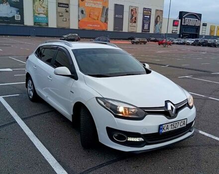Белый Рено Меган, объемом двигателя 1.5 л и пробегом 238 тыс. км за 9200 $, фото 1 на Automoto.ua