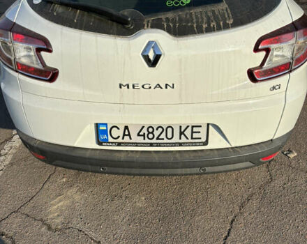 Белый Рено Меган, объемом двигателя 1.5 л и пробегом 228 тыс. км за 8999 $, фото 1 на Automoto.ua