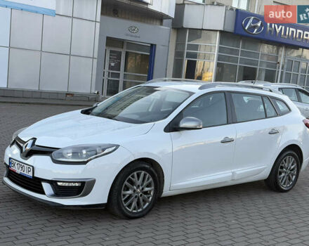 Белый Рено Меган, объемом двигателя 1.5 л и пробегом 265 тыс. км за 8550 $, фото 2 на Automoto.ua