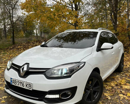 Белый Рено Меган, объемом двигателя 1.46 л и пробегом 272 тыс. км за 8700 $, фото 1 на Automoto.ua