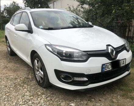 Белый Рено Меган, объемом двигателя 1.5 л и пробегом 238 тыс. км за 8600 $, фото 1 на Automoto.ua