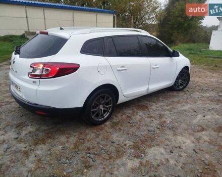 Белый Рено Меган, объемом двигателя 1.5 л и пробегом 263 тыс. км за 8200 $, фото 1 на Automoto.ua