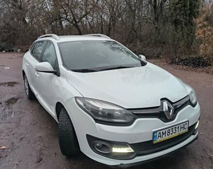 Белый Рено Меган, объемом двигателя 1.46 л и пробегом 279 тыс. км за 7800 $, фото 12 на Automoto.ua