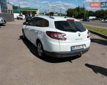 Белый Рено Меган, объемом двигателя 1.46 л и пробегом 266 тыс. км за 8100 $, фото 4 на Automoto.ua