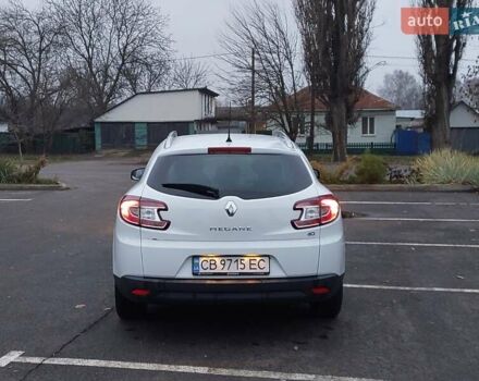 Белый Рено Меган, объемом двигателя 1.5 л и пробегом 207 тыс. км за 8000 $, фото 4 на Automoto.ua