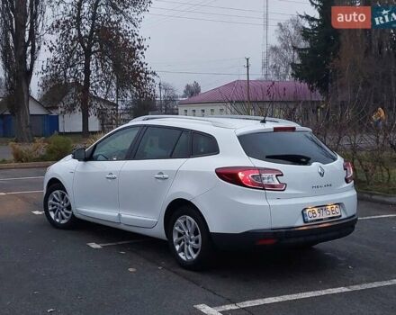 Белый Рено Меган, объемом двигателя 1.5 л и пробегом 207 тыс. км за 8000 $, фото 3 на Automoto.ua