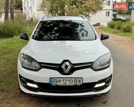 Белый Рено Меган, объемом двигателя 1.5 л и пробегом 205 тыс. км за 6999 $, фото 1 на Automoto.ua