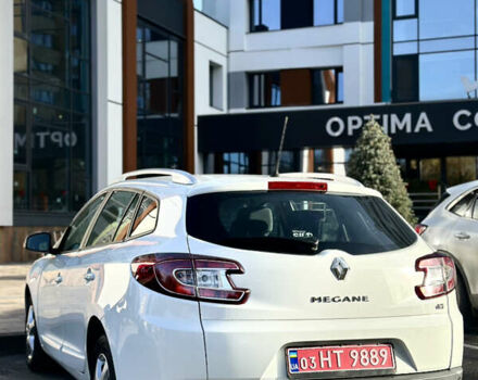 Белый Рено Меган, объемом двигателя 1.5 л и пробегом 253 тыс. км за 8200 $, фото 6 на Automoto.ua