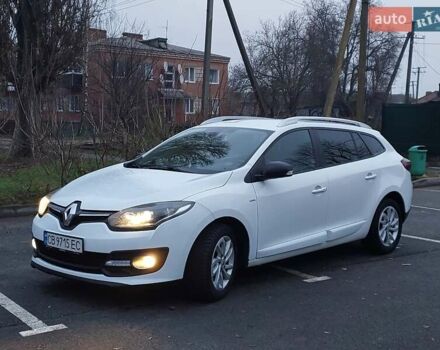 Белый Рено Меган, объемом двигателя 1.5 л и пробегом 207 тыс. км за 8000 $, фото 2 на Automoto.ua