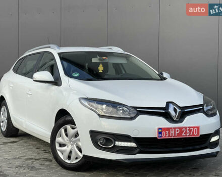 Белый Рено Меган, объемом двигателя 1.5 л и пробегом 196 тыс. км за 9500 $, фото 1 на Automoto.ua