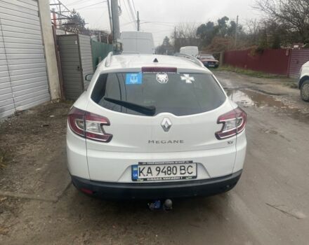 Белый Рено Меган, объемом двигателя 1.5 л и пробегом 450 тыс. км за 7327 $, фото 2 на Automoto.ua